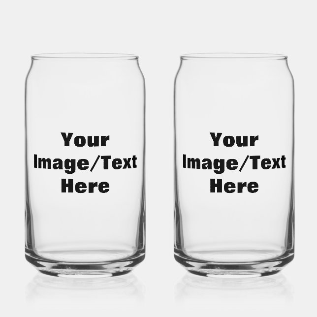Verre Canette Créez Votre Propre  (Recto)