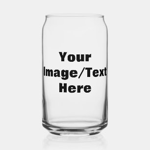 Verre Canette Créez votre propre