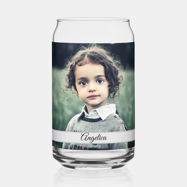 Verre Canette Créez votre propre photo (Recto)