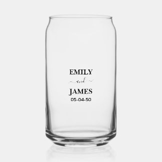 Verre Canette Créez Votre Propre Promotion de Marque Simple