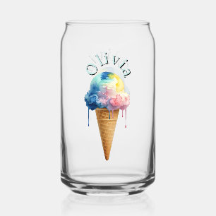Verre Canette Crème Glacée