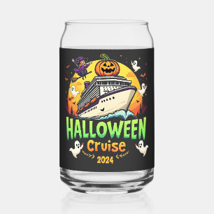Verre Canette Croisière d'Halloween 2024 Voyage Éffrayant en fam