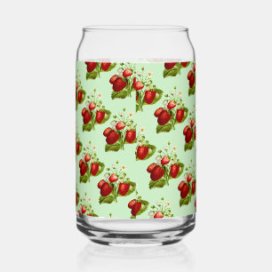 Verre Canette Cuisine de campagne aux fraises