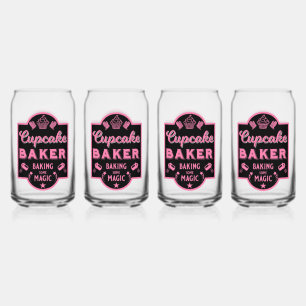 Verre Canette Cupcake Master Baker