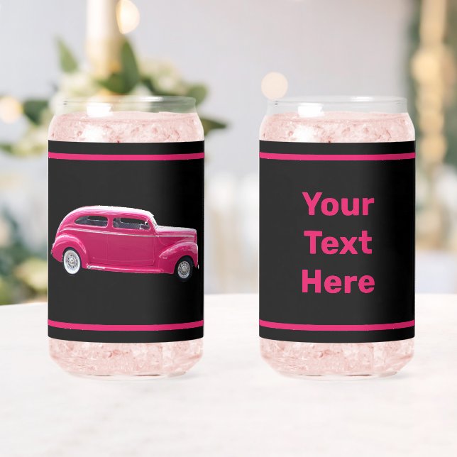 Verre Canette Custom 1940 Famous American Make Sedan (Insitu (Mariage))