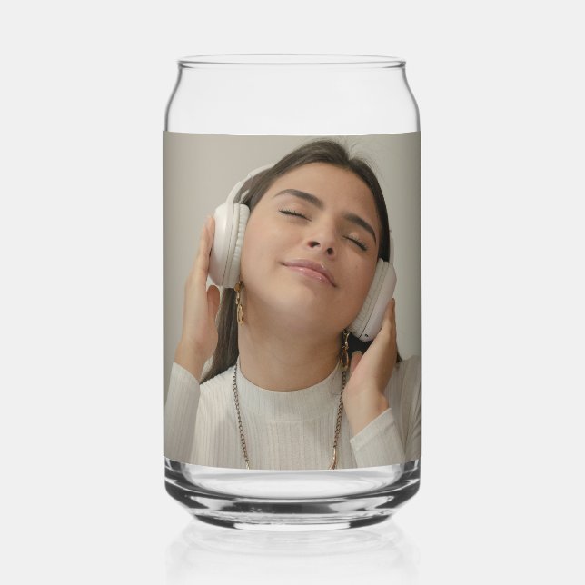 Verre Canette Custom Photo Template (Recto)