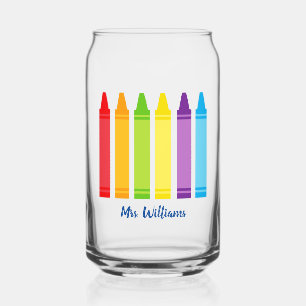 Verre Canette Cute Crayon Enseignant de l'école primaire personn