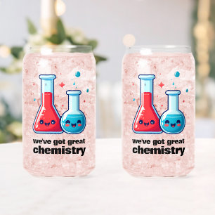 Verre Canette Cute Flask & Tube Nous avons une grande chimie