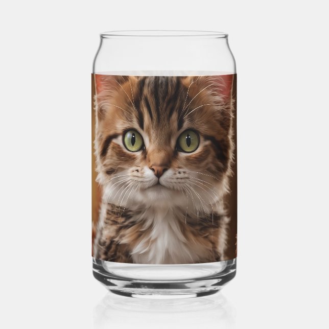Verre Canette Cute Kitten (Recto)