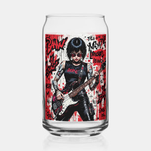 Verre Canette CyberBass Rebellion Glass peut régler