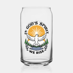 Verre Canette Dans l’Esprit de Dieu, nous nous élevons - Foi et 