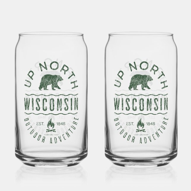 Verre Canette Dans le nord du Wisconsin (Recto)