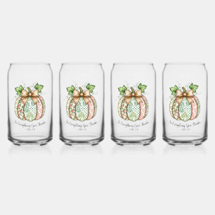 Verre Canette Dans tout, rendez grâce shabby chic citrouille
