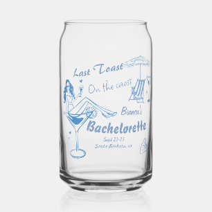 Verre Canette Dernier Toast Tiré À La Main Sur La Bachelorette C