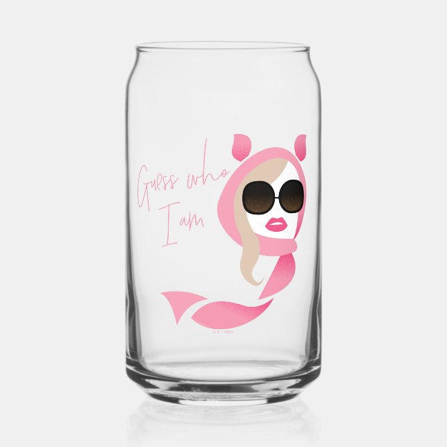 Verre Canette Devinez Qui Je Suis - Le Lotus Blanc (Recto)