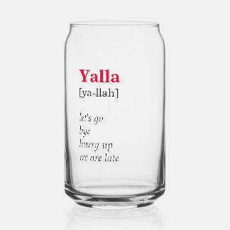 Verre Canette Dictionnaire Yalla Définition Drôle mot arabe