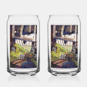 Verre Canette Dimensions de curiosité