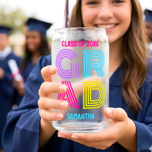 Verre Canette Diplômé Néo Rétro Diplômé