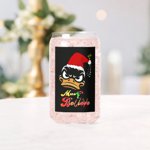 Verre Canette Doit Croire Noël