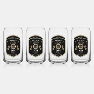 Verre Canette Don pour la célébration de la victoire en droit