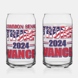 Verre Canette Donald J Trump JD Vance 2024