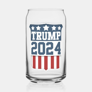 Verre Canette Donald Trump Président 2024 Shield