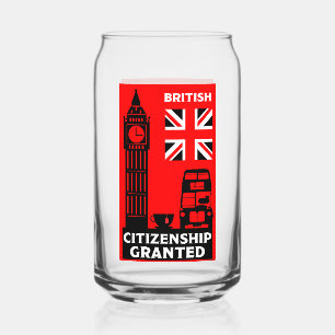 Verre Canette Dons de citoyenneté britannique