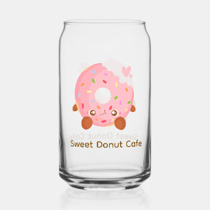 Verre Canette Donut joyeux avec pépites