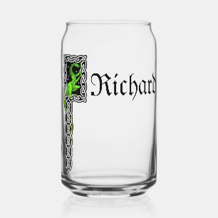 Verre Canette Dragon Vert Avec Bordure Celtique Personnalisé