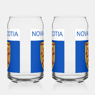 Verre Canette Drapeau de la Nouvelle-Écosse