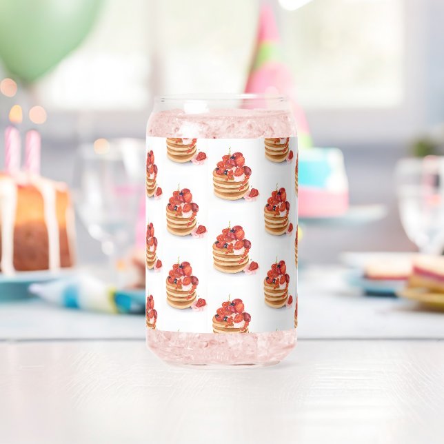 Verre Canette Drinkware Set Breakfast Pancakes  (Insitu (Anniversaire))