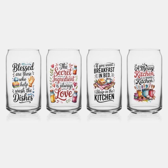 Verre Canette Drinkware Set-Funny  Jokes (Recto)