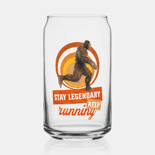 Verre Canette Drôle de motivation de course de Bigfoot