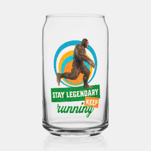 Verre Canette Drôle de motivation de course de Bigfoot