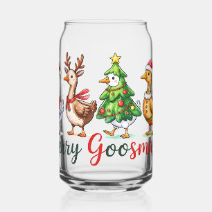 Verre Canette Drôle Noël Silly Goose