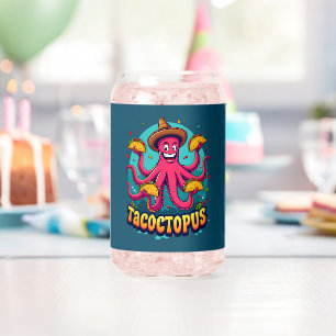 Verre Canette Drôle Taco Octopus Cartoon Alimentation Pun