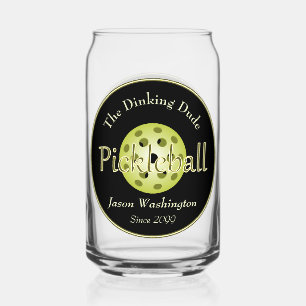 Verre Canette Duo Dinking ou Dude Pickleball Ball Rocks