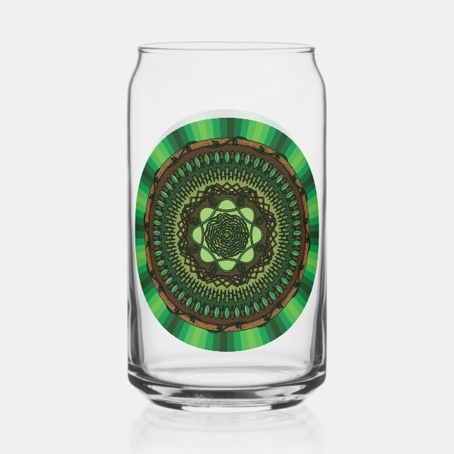 Verre Canette Earth Mandala (Recto)