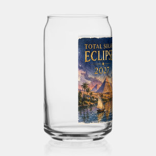 Verre Canette Éclipse solaire totale de 2027 en Égypte