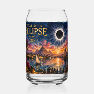 Verre Canette Éclipse solaire totale de 2027 en Égypte