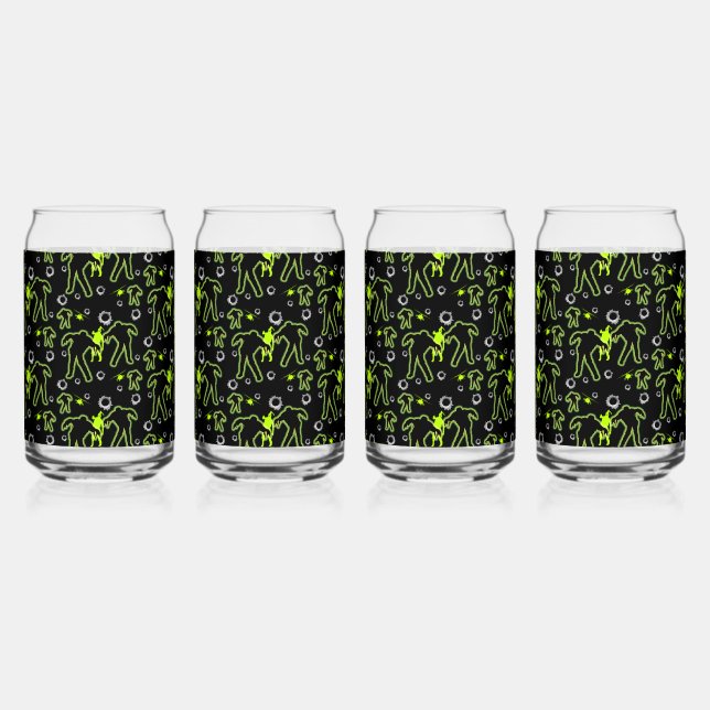 Verre Canette École de garçons Zombie (Recto)