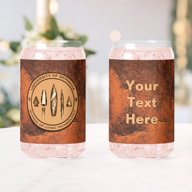 Verre Canette Ecole de Technologie Lithique de Beringia (Insitu (Mariage))