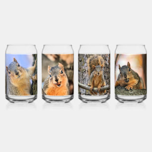 Verre Canette Écureuil