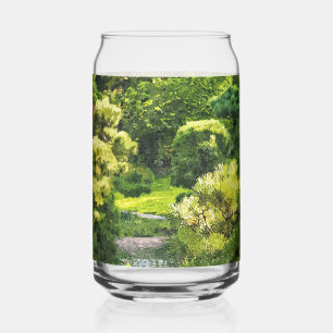 Verre Canette Effet de peinture de jardin japonais Paysage