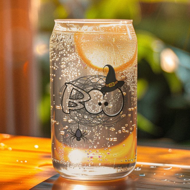 Verre Canette Éffrayant Halloween Boo Eyes (Créateur téléchargé)