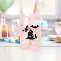 Éffrayant Hauné Maison & Sorcière Silhouette |