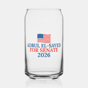 Verre Canette Élection d'Abdul El-Sayed au Sénat 2026