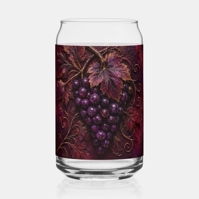 Verre Canette Élégance du vignoble royal (Recto)