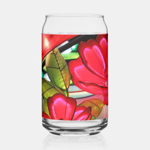 Verre Canette Élégance Électrique en Rose 