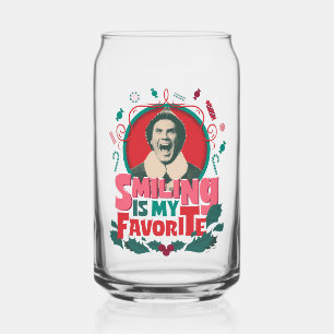 Verre Canette Elfe - Sourire est mon préféré